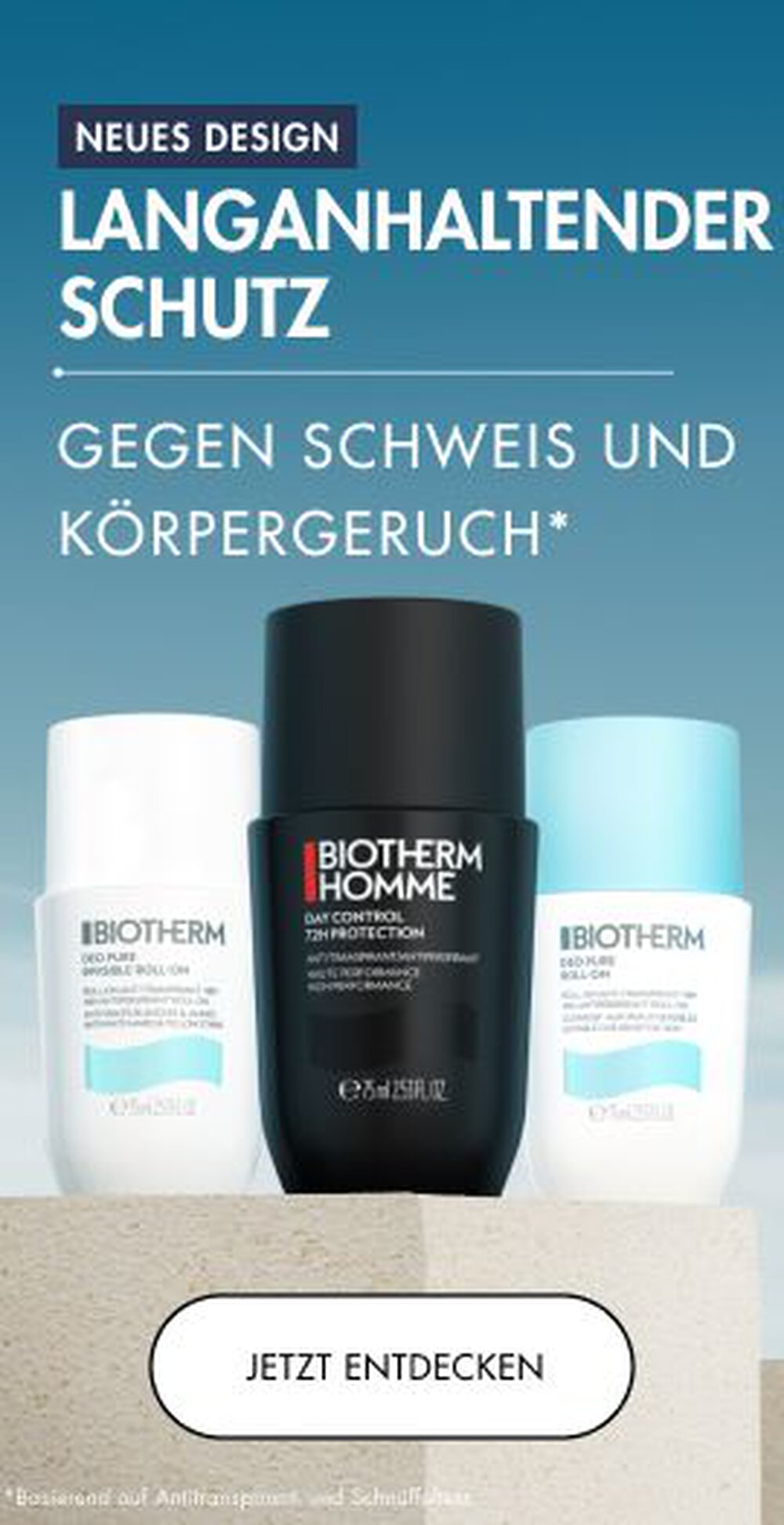 woman holding a phone showing the bioscan service