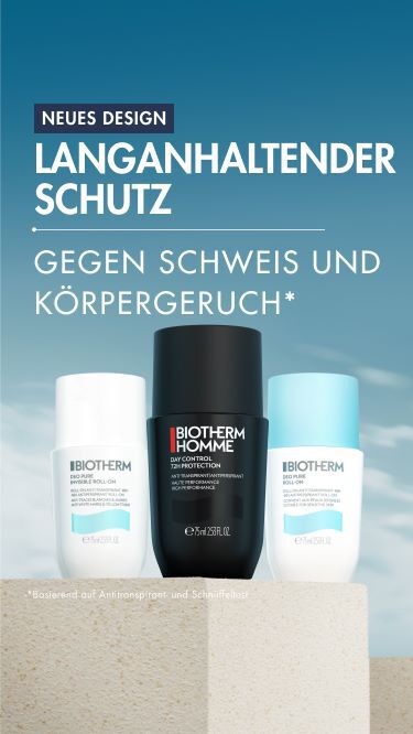 Deodorants new design  Long-lasting protection against sweat and body odor* *Based on anti-perspiration and sniff-test.