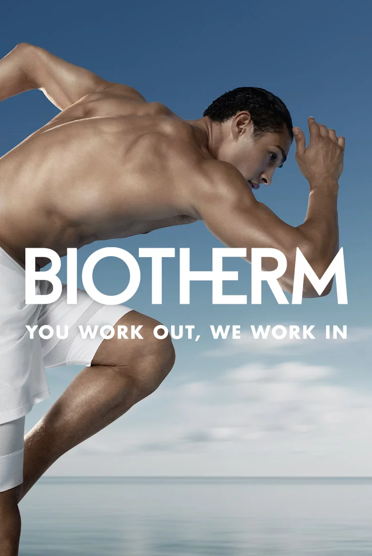 Biotherm, you work out, we work in
