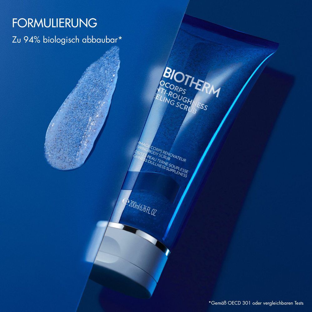 Eine blaue Creme-Tube auf dunklem Hintergrund, daneben ein Gel-Tropfen. Text: "Ruckwirkend ab Marz 2019".