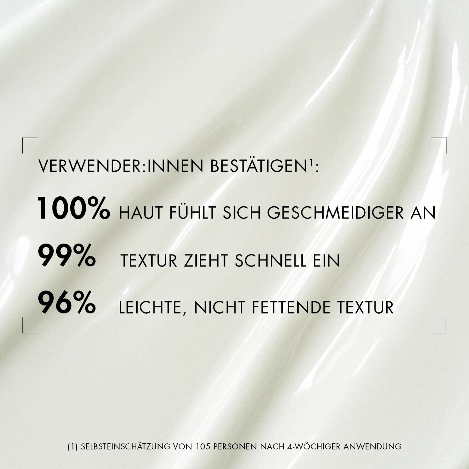98% von Menschen finden es attraktiv, 100% nicht taglich nachzudenken. 99% Taten statt Worte und 96% gehort, nicht ofter.