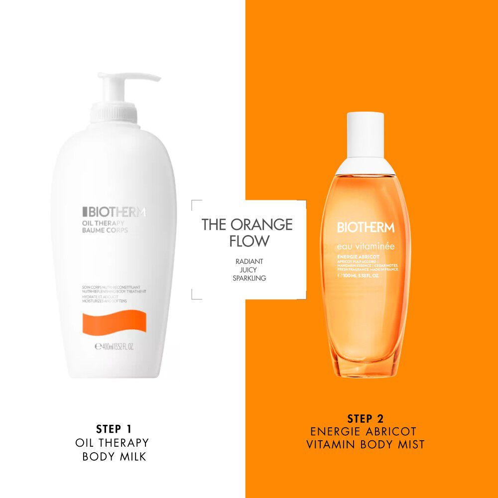 Eau Vitaminee  Energie Abricot