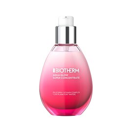 Flasche mit Pumpspender, Biotherm Life Plankton Elixir; weißer Hintergrund.
