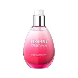 Flasche mit Pumpspender, Biotherm Life Plankton Elixir; weißer Hintergrund.