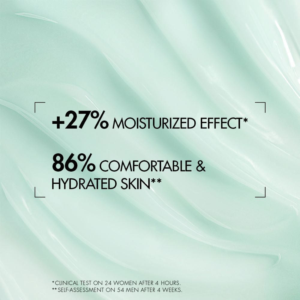 „+27 % erhohte Wirkung* 86 % verbesserte und beruhigte Haut** Basierend auf einer klinischen Studie.”