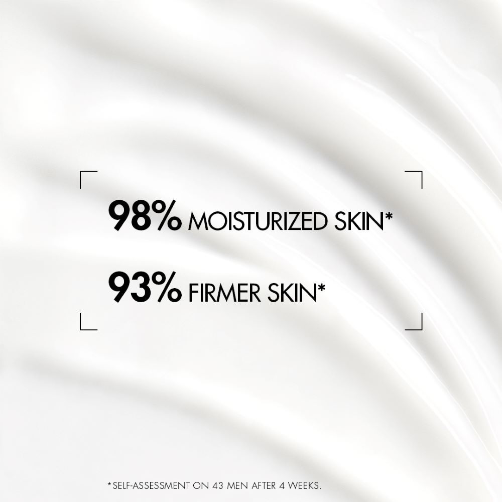 Weiße Hintergrundflache mit zwei Textzeilen in Schwarz: "98% NATURLICHER URSPRUNG" und "97% FRISCHER SAFT".